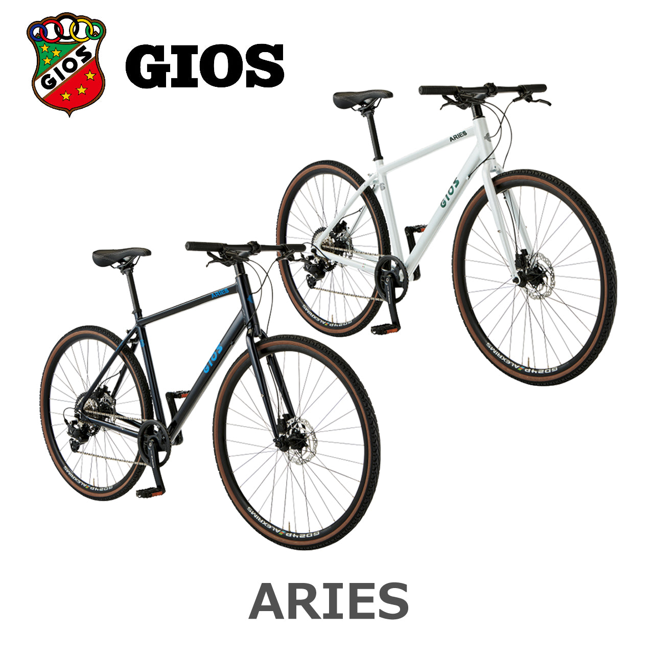 【2026年モデル】ARIES ジオス アリエス クロスバイク 街乗り 快適 油圧ディスク クロスバイク アップライト クロスバイク 通勤クロスバイク SHIMANO チューブレスレディ リム フロントシングル クロスバイク