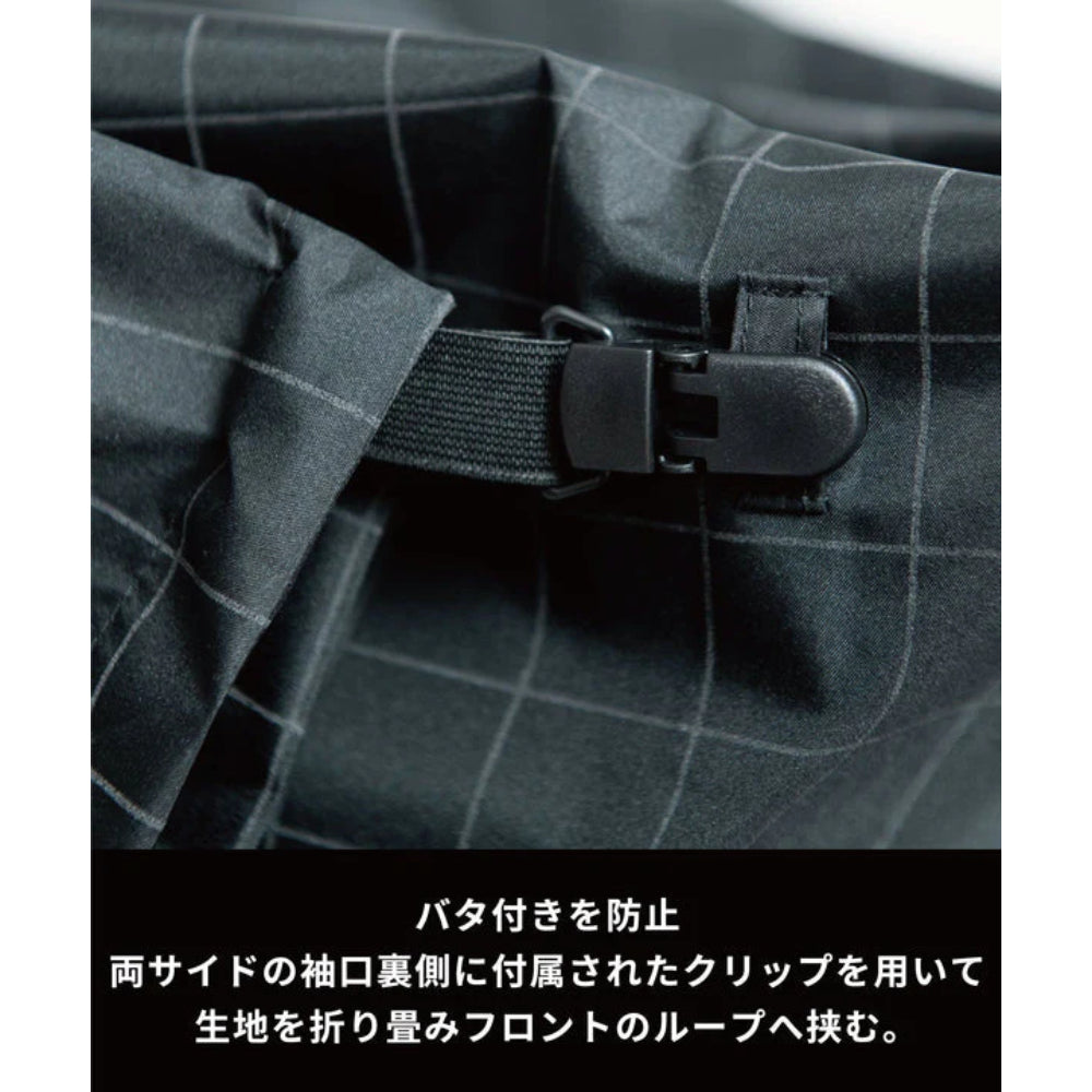 ウォータープルーフ バイシクルポンチョ タイプA1(K203) バイシクルポンチョ ポンチョ キウ レインポンチョ