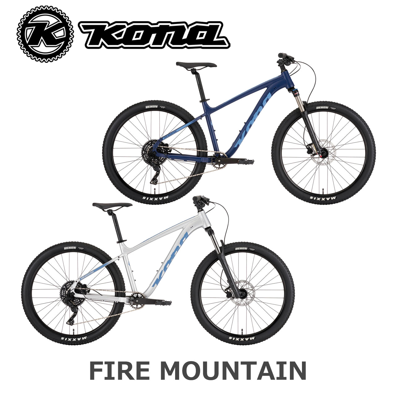 【2025年モデル】FIRE MOUNTAIN 初心者マウンテンバイク 街乗りMTB トレイルバイク クロスカントリーバイク KONA 2025 コナバイク エントリーMTB