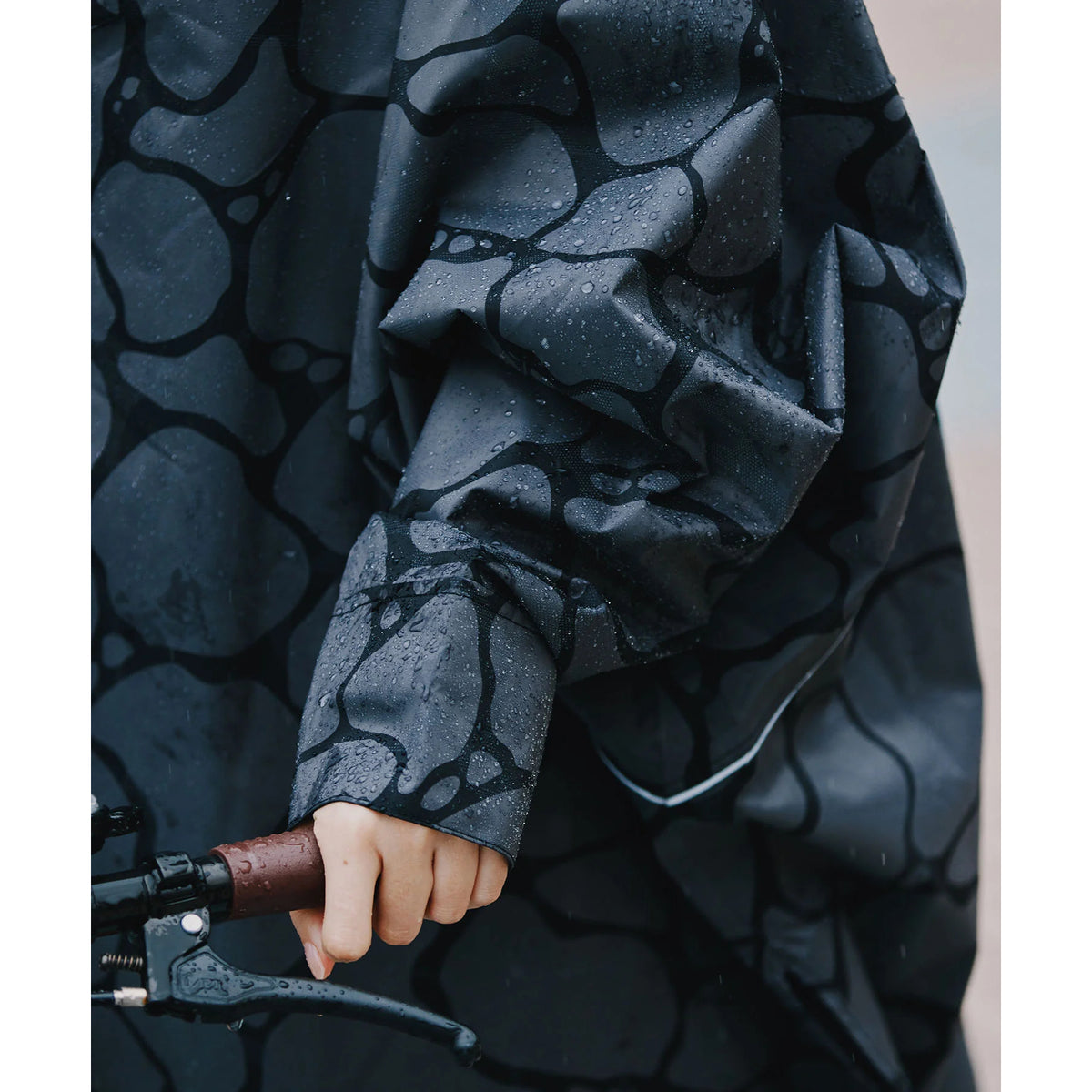 VIS BICYCLE RAINPONCHO(K407)