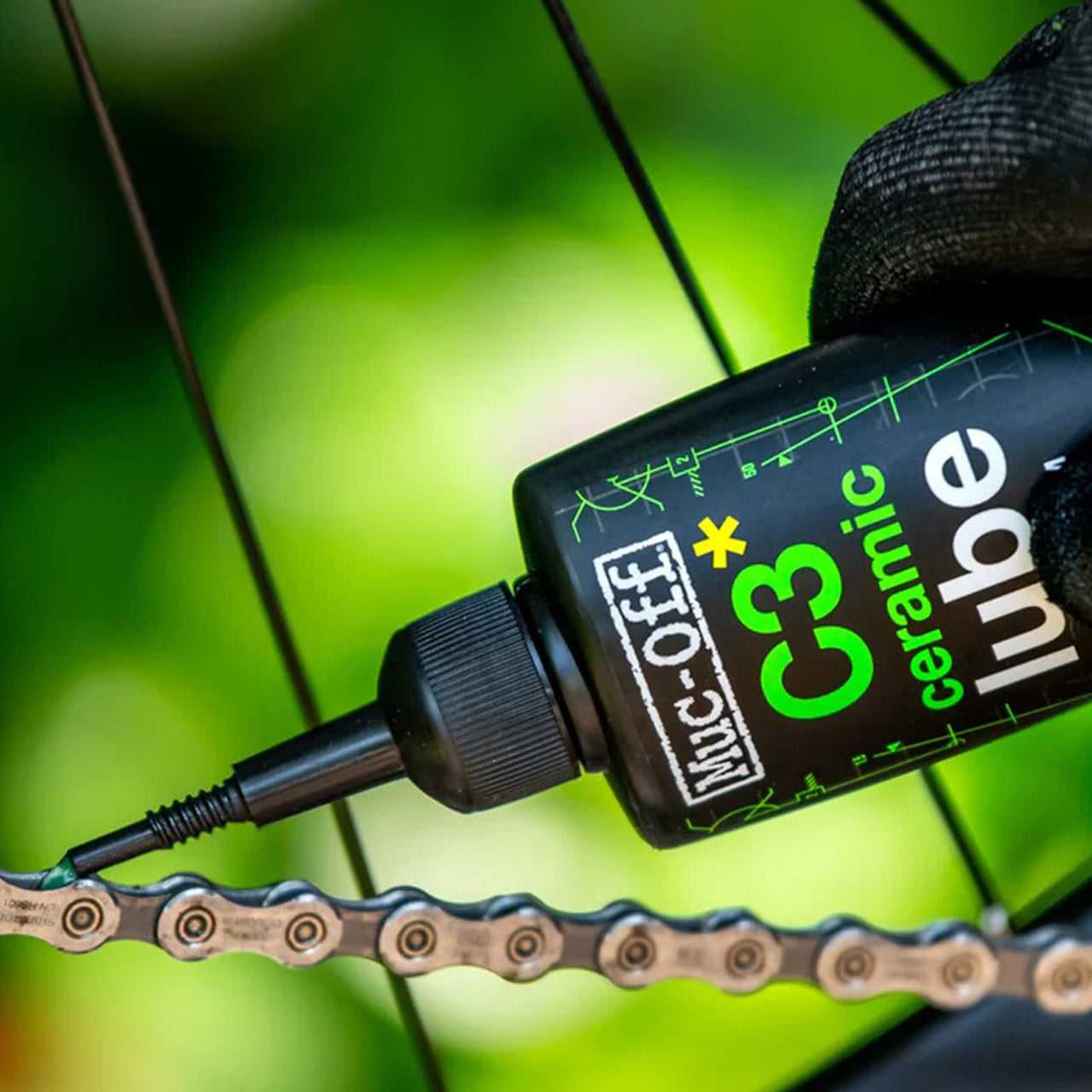 C3 DRY CERAMIC LUBE チェーンオイル チェーンルブ マックオフ ドライ プレミアムドライ