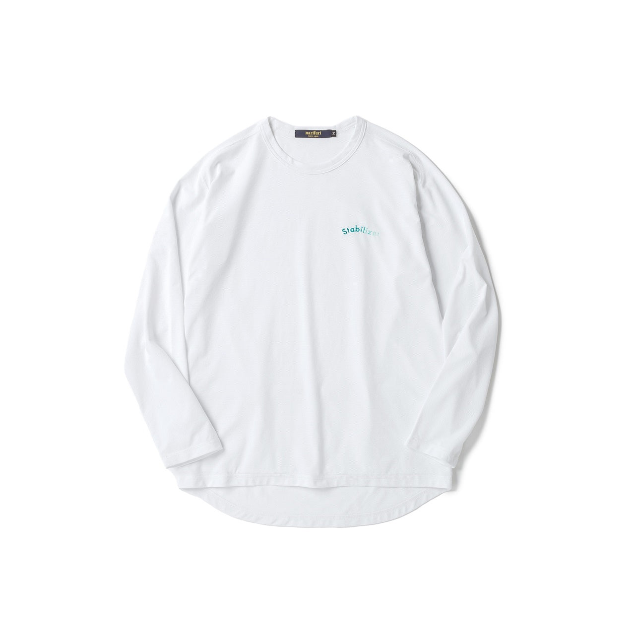 【在庫セール!】アクティブメッシュバックポケットロングTシャツ(NF1178) ナリフリ バックポケット Tシャツ メッシュ ロングスリーブ サイクルウェア 夏 コットンライク ポリエステル 自転車 日焼け対策 日本製 ウェア