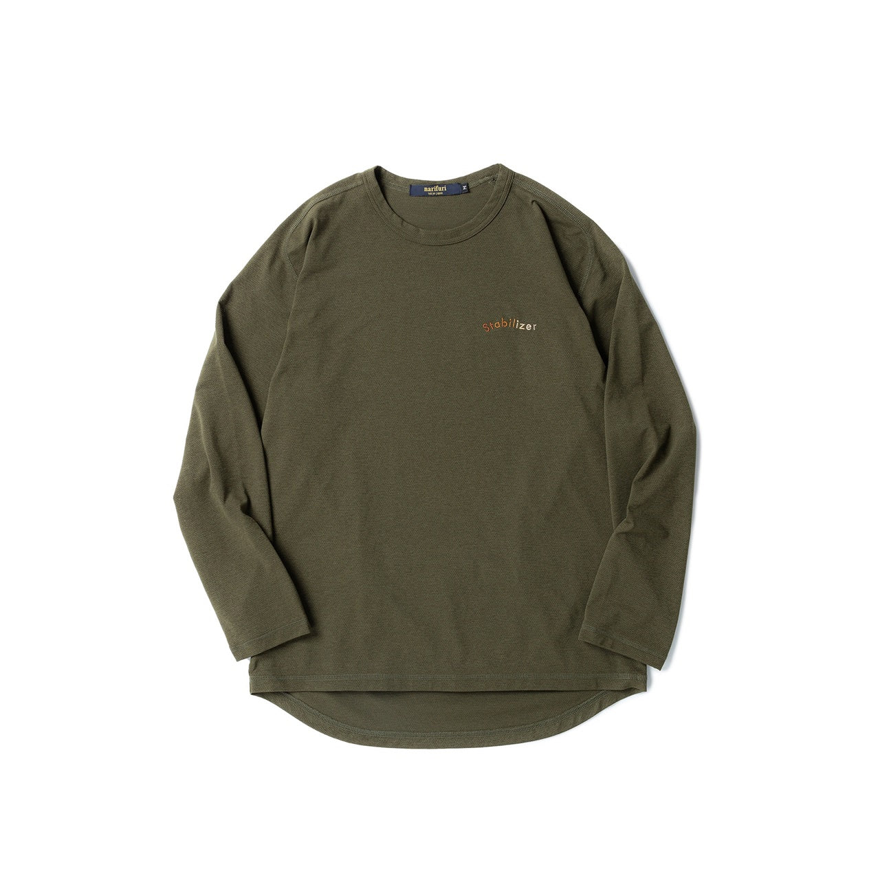 【在庫セール!】アクティブメッシュバックポケットロングTシャツ(NF1178) ナリフリ バックポケット Tシャツ メッシュ ロングスリーブ サイクルウェア 夏 コットンライク ポリエステル 自転車 日焼け対策 日本製 ウェア