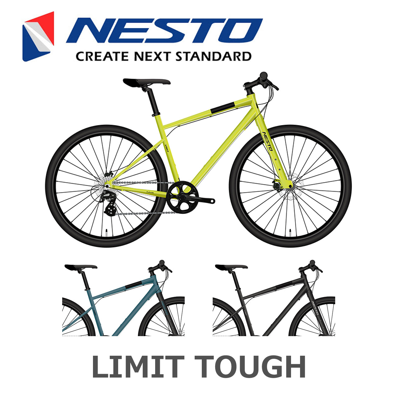 NESTO / 【2026年モデル】LIMIT TOUGH – 京都の自転車屋 CYCLE SHOP
