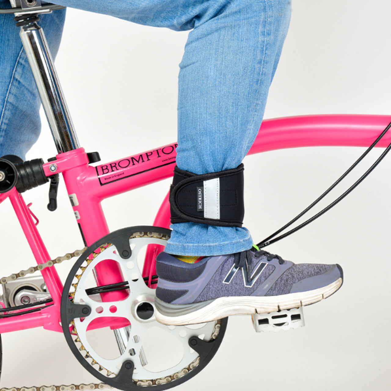 ズボンクリップC ズボンクリップ パンツバンド トラウザーバンド 自転車用アクセサリー オーストリッチ OSTRICH 通勤ライド チェーンガード