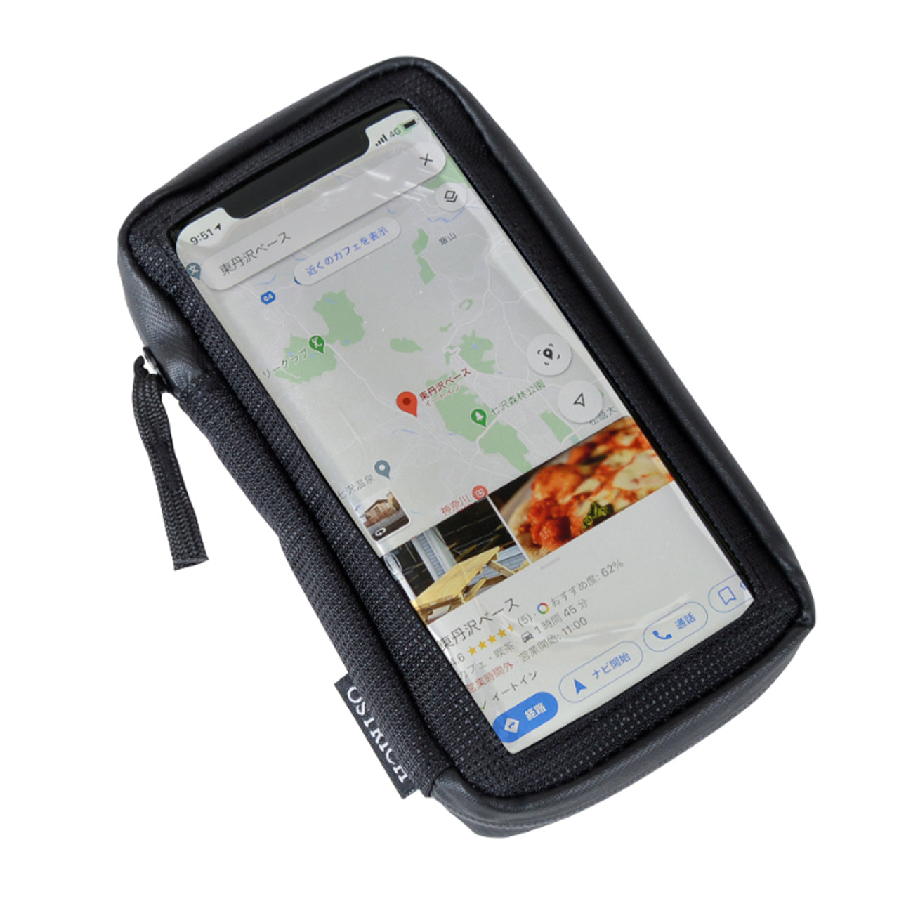 スマホケースS シングル スマホケース オーストリッチ