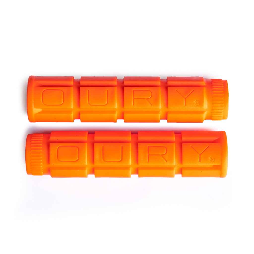 Mountain V2 grip MTB グリップ OURY オーリー フランジレスグリップ 自転車カスタムパーツ ハンドルグリップ 街乗り クラシックMTBパーツ シングルコンパウンドラバー
