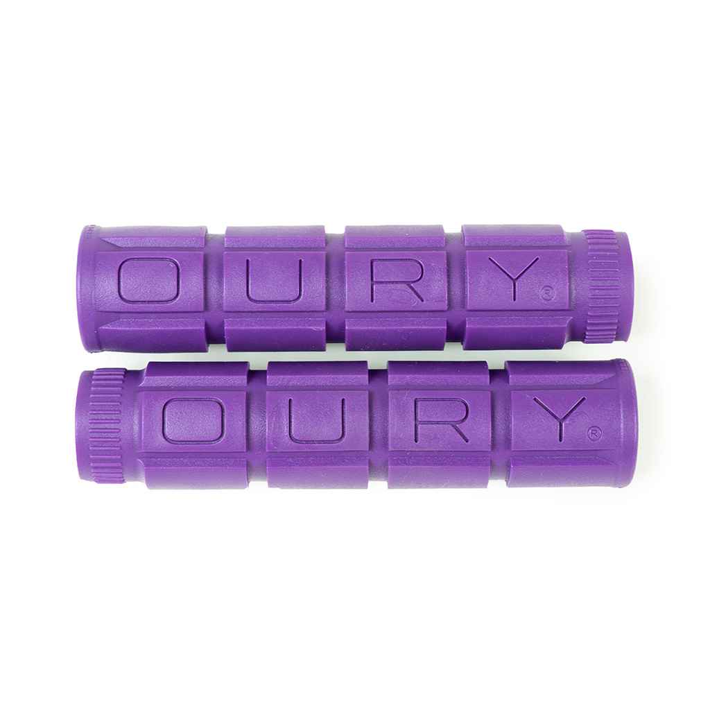 Mountain V2 grip MTB グリップ OURY オーリー フランジレスグリップ 自転車カスタムパーツ ハンドルグリップ 街乗り クラシックMTBパーツ シングルコンパウンドラバー