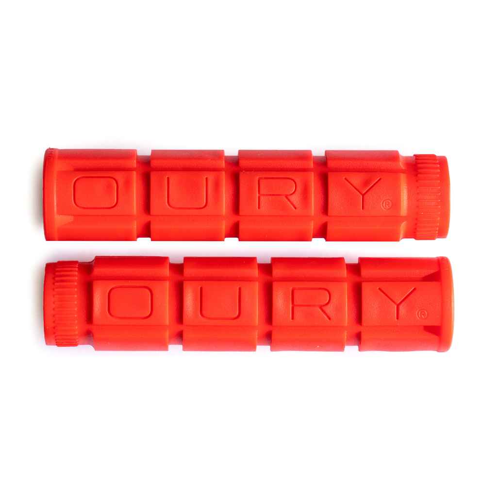Mountain V2 grip MTB グリップ OURY オーリー フランジレスグリップ 自転車カスタムパーツ ハンドルグリップ 街乗り クラシックMTBパーツ シングルコンパウンドラバー