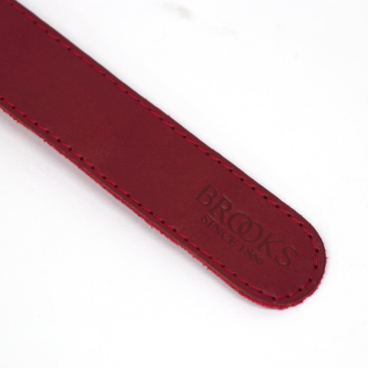 【アウトレット】leather trouser strap(RASPBERRY) ブルックス ブルックス アウトレット トラウザーバンド アンクルバンド ズボンバンド 裾汚れ防止 裾用バンド
