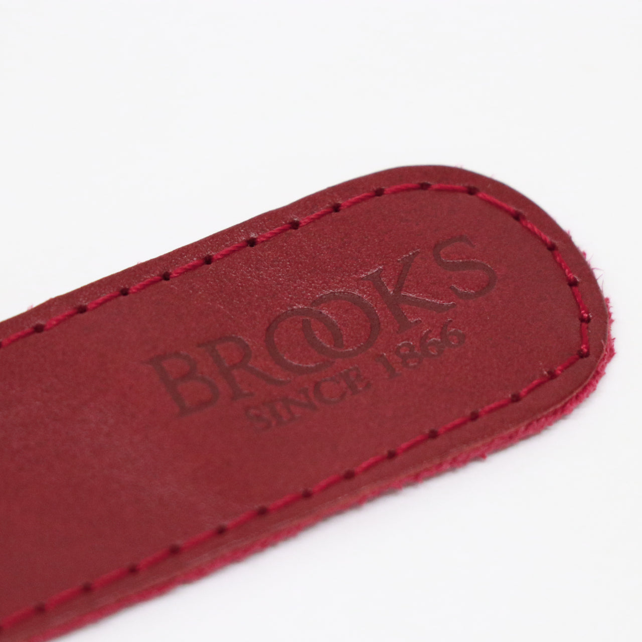 【アウトレット】leather trouser strap(RASPBERRY) ブルックス ブルックス アウトレット トラウザーバンド アンクルバンド ズボンバンド 裾汚れ防止 裾用バンド