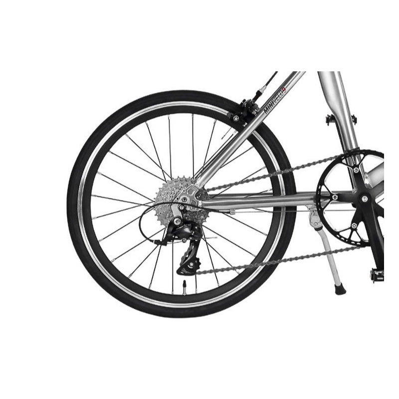 MINIVELO9 アルミフレーム ミニベロ 軽量 ミニベロ 約9kg ルノー 自転車 ミニベロ 451ホイール