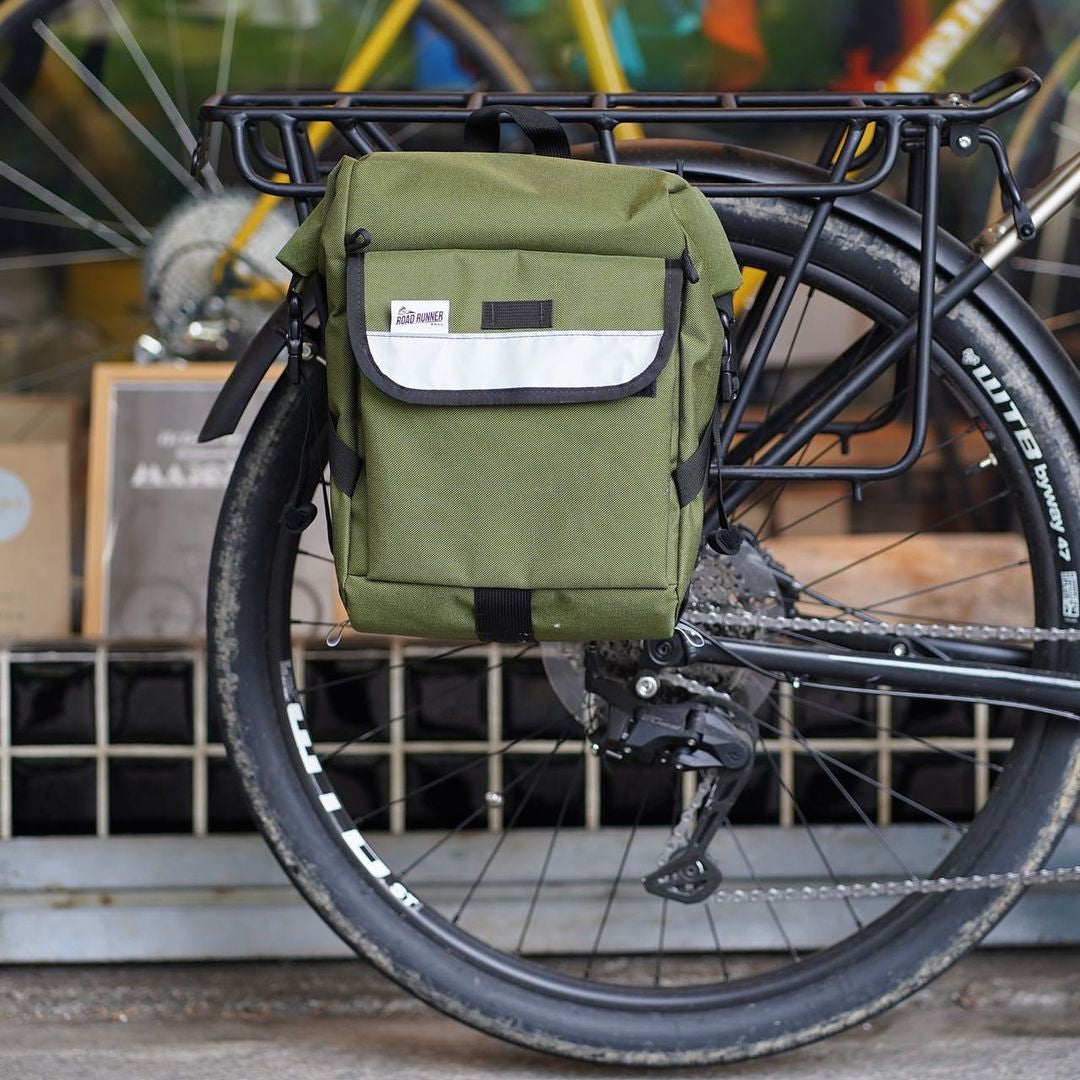 Burrito Handlebar Bag ROAD RUNNER BAGS ロードランナーバッグス ハンドルバーバッグ コーデュラナイロン バイクパッキング サドルバッグ兼用 アメリカ製バッグ