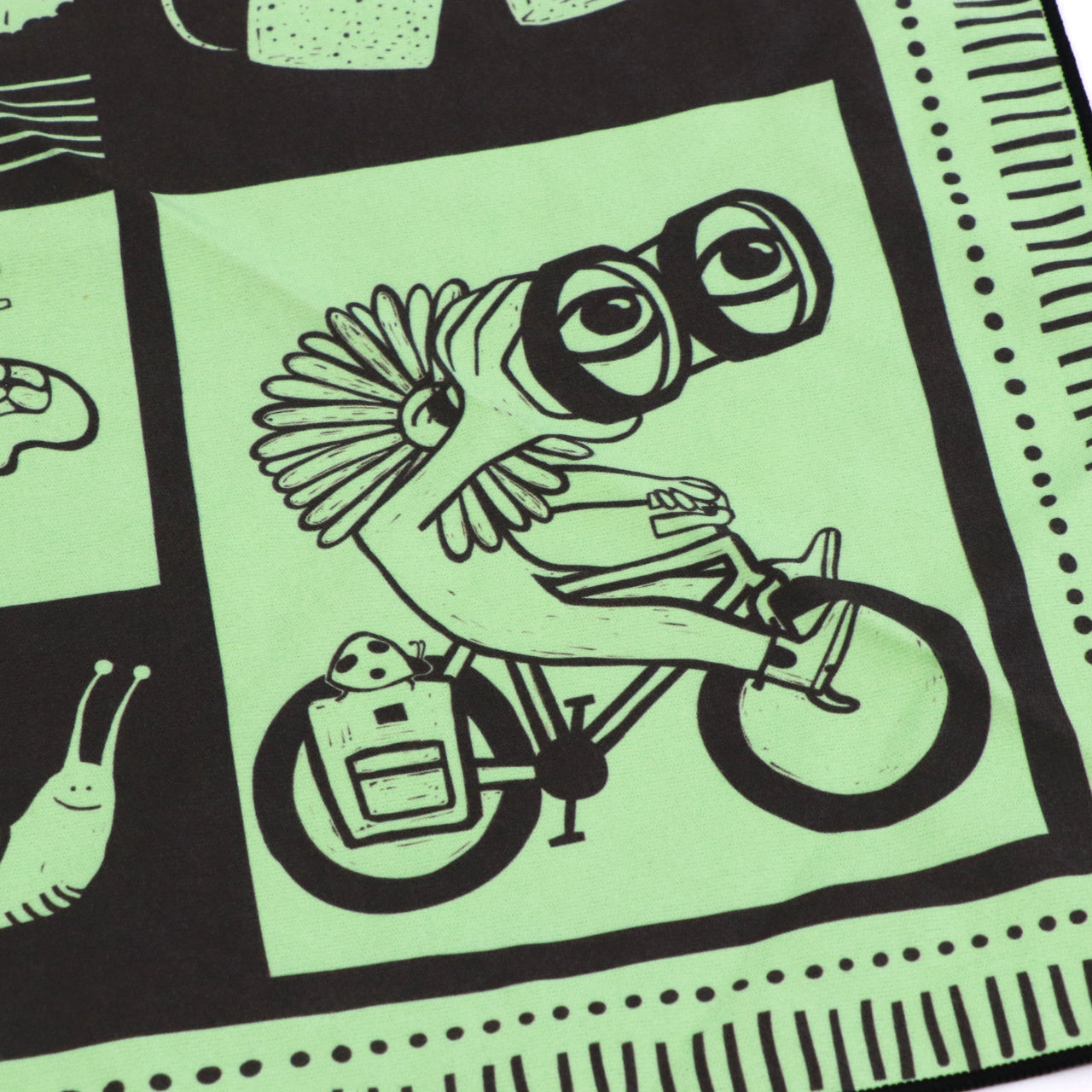 campout 2025 bandana towel バイクパッキング ギア 自転車用バンダナ サイクルアクセサリー 自転車 キャンプグッズ スウィフト キャンプアウト