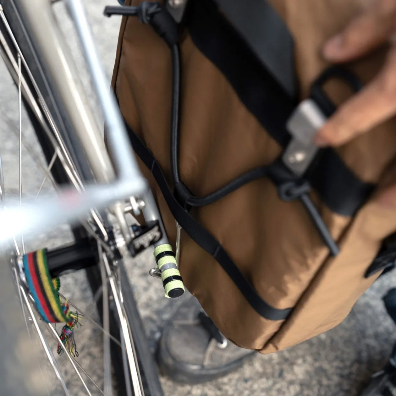 jr. ranger pannier lite(ecopak) SWIFT INDUSTRIES スウィフトインダストリーズ JR. RANGER PANNIER パニアバッグ 自転車 バイクパッキングバッグ ECOPAK バッグ フロント積載バッグ ソロキャンプ自転車バッグ