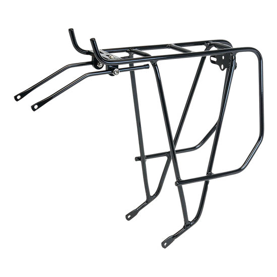 ADVENTURE REAR RACK(CAR13500) リアキャリア パニアラック バイクツーリングラック 自転車荷台 アルミキャリア ADEPT アデプト 自転車キャンプ装備