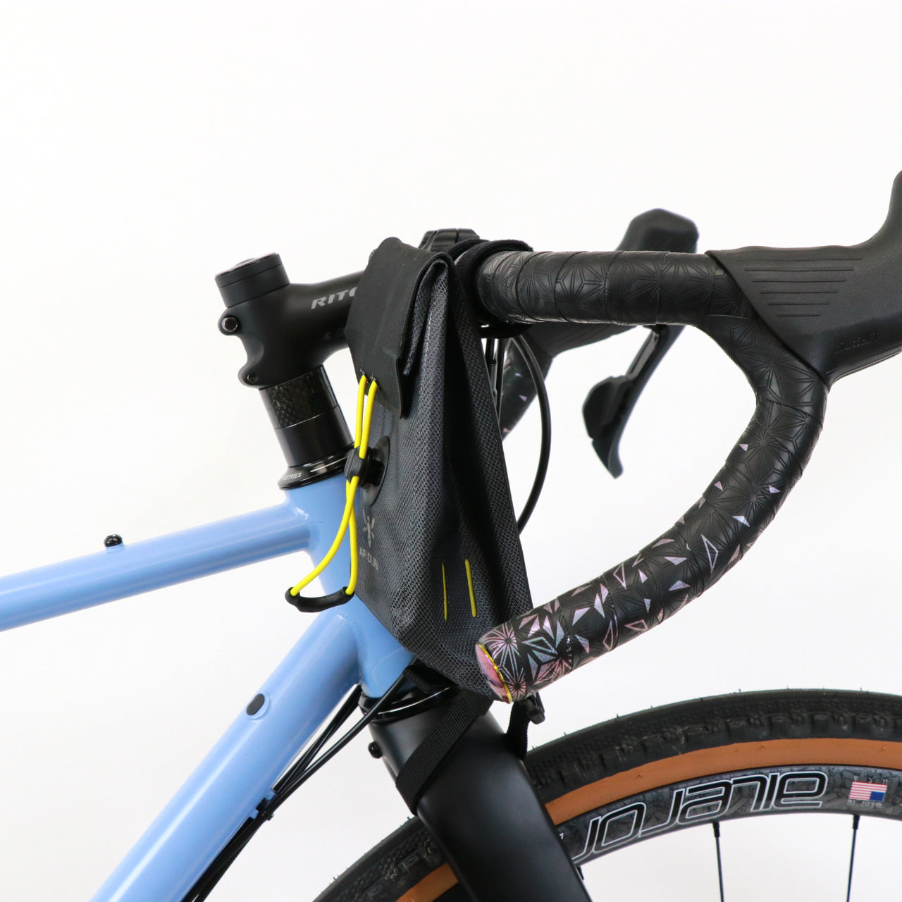 エクスペディション ステム パック(1.3L) アピデュラ ステムバッグ フロントバッグ 自転車 自転車用マグネットバッグ バイクパッキング バッグ ステムポーチ 防水 フィドロック バッグ 自転車 キャンプ ギア