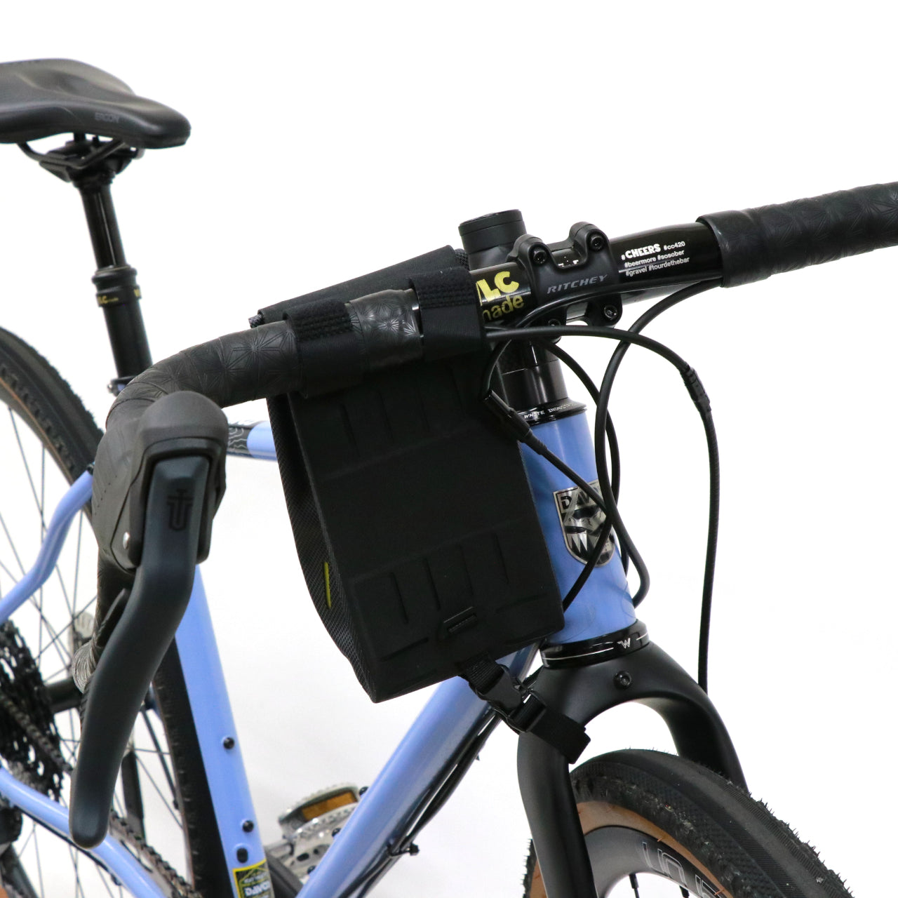 エクスペディション ステム パック(1.3L) アピデュラ ステムバッグ フロントバッグ 自転車 自転車用マグネットバッグ バイクパッキング バッグ ステムポーチ 防水 フィドロック バッグ 自転車 キャンプ ギア