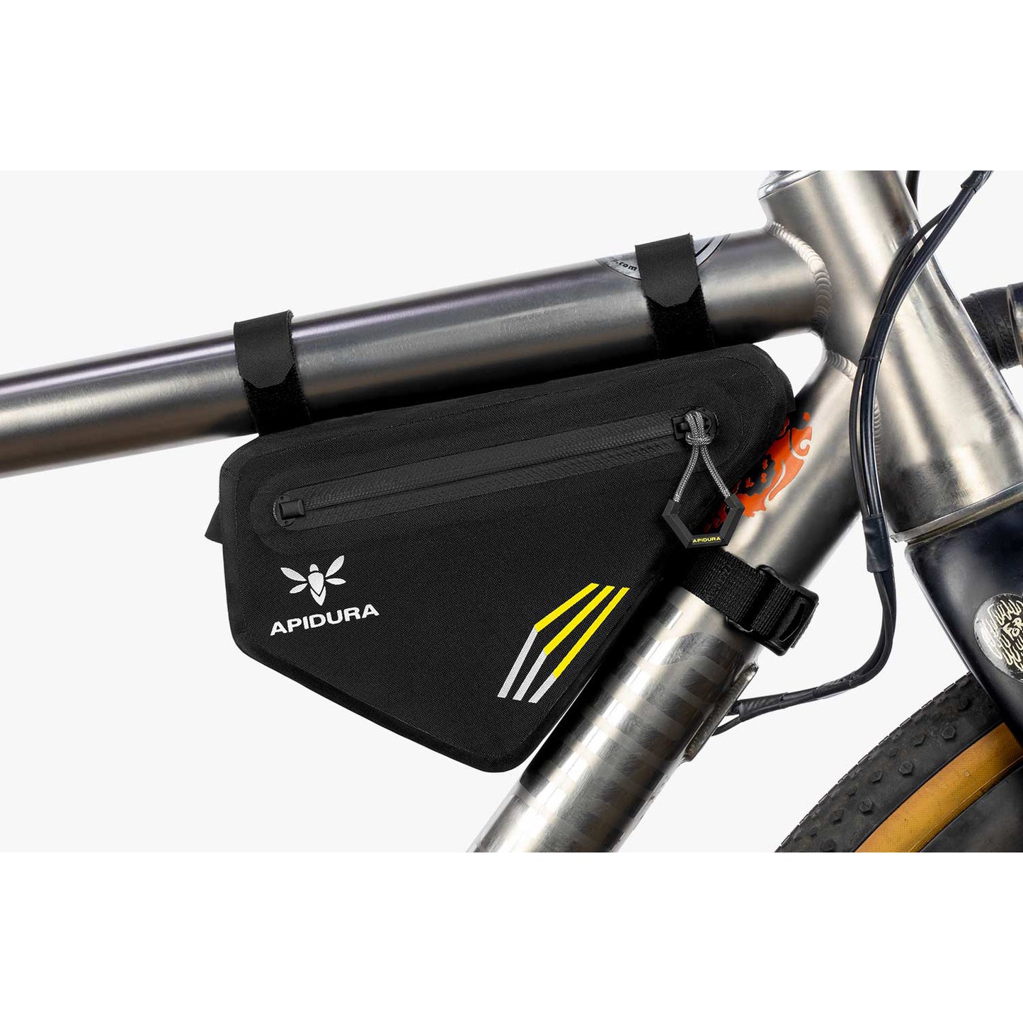 レーシング ・フレームパック(1L) グラベルバイク用バッグ 軽量バイクパッキング ロングライド装備 小型フレームバッグ フレームインナーバッグ ブルベ向けアイテム 自転車アクセサリー 防水