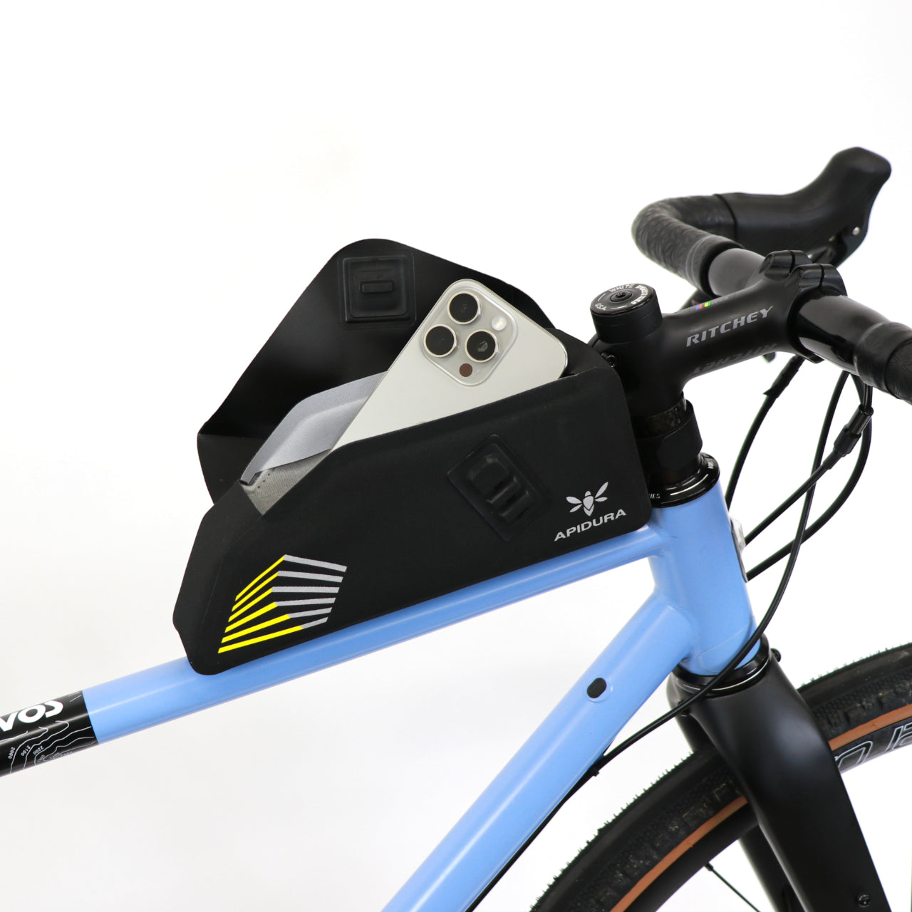 レーシング・トップチューブパック・ボルトオン(1L) アピデュラ トップチューブバッグ RACING TOP TUBE PACK BOLT ON