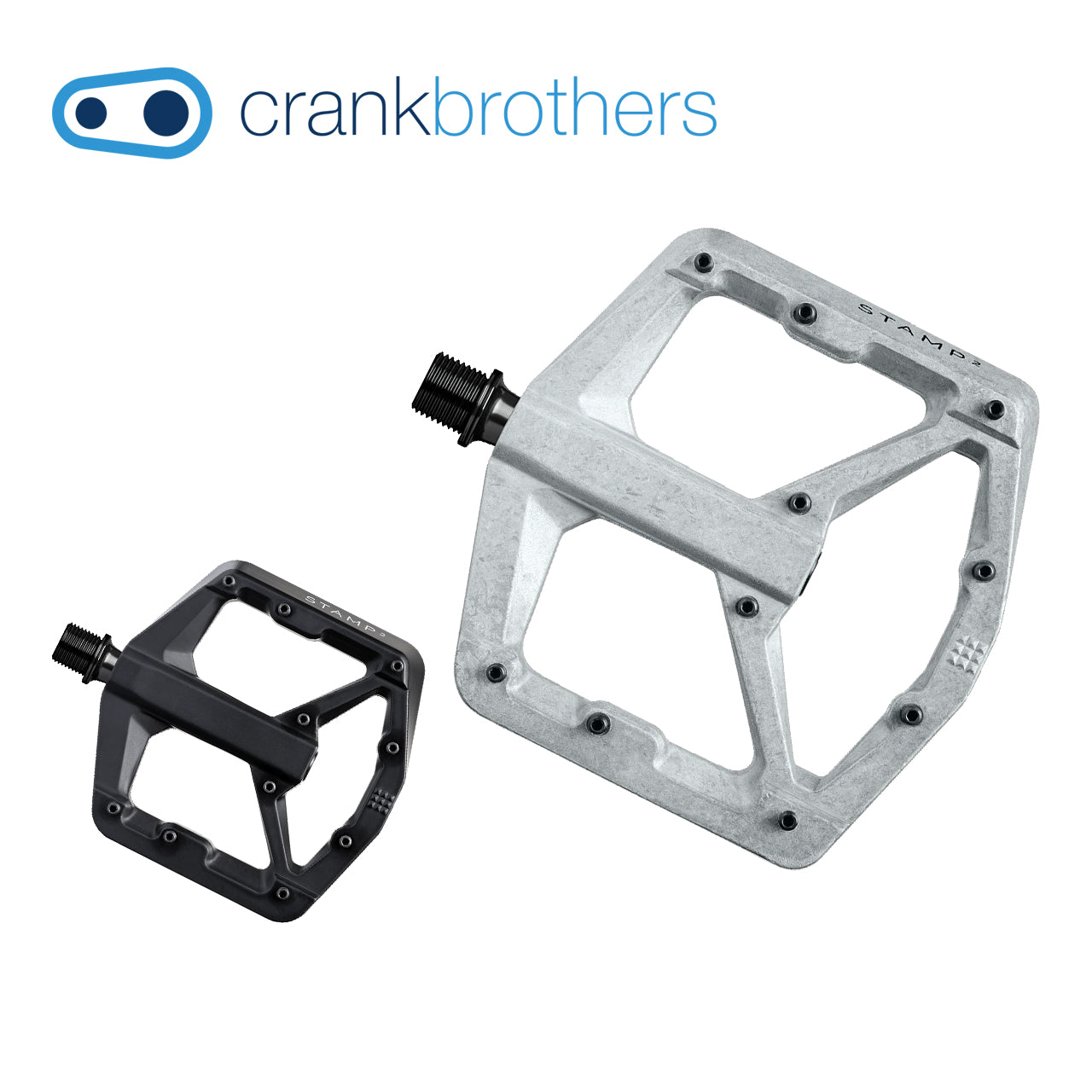 クランクブラザーズ スタンプ2 ブラックフラットペダルcrankbrothers crankbrothers（クランクブラザーズ）STAMP2 （スタンプ2