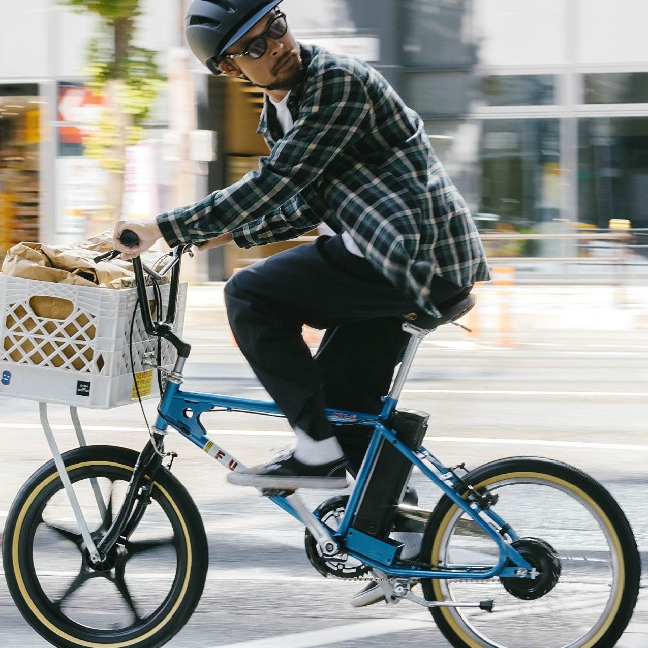 MX-E FUJI E-BIKE フジ MX-E BMXスタイル 電動アシスト アシスト自転車 おしゃれ シティバイク 電動 アナンダ モーター 電動BMX