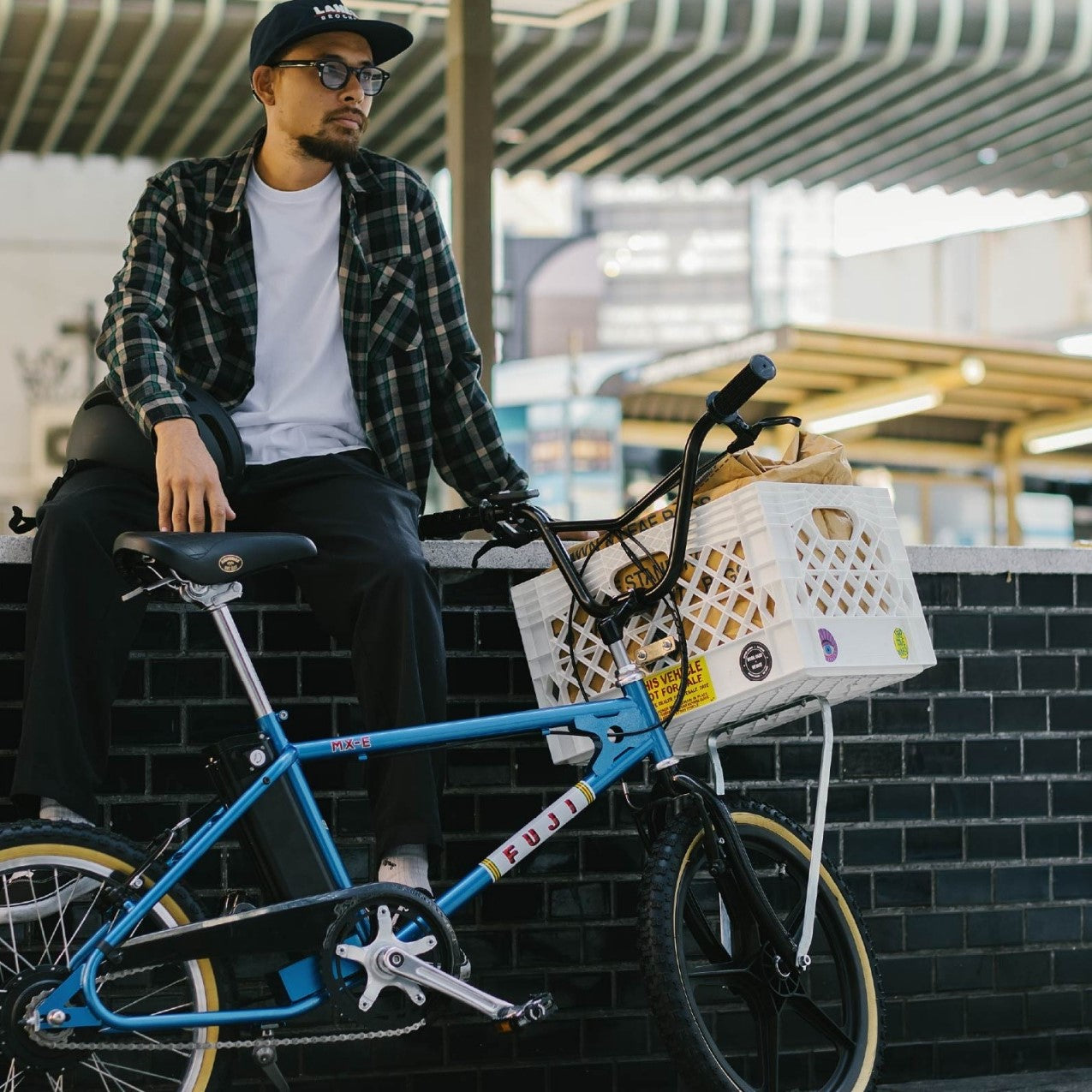 MX-E FUJI E-BIKE フジ MX-E BMXスタイル 電動アシスト アシスト自転車 おしゃれ シティバイク 電動 アナンダ モーター 電動BMX