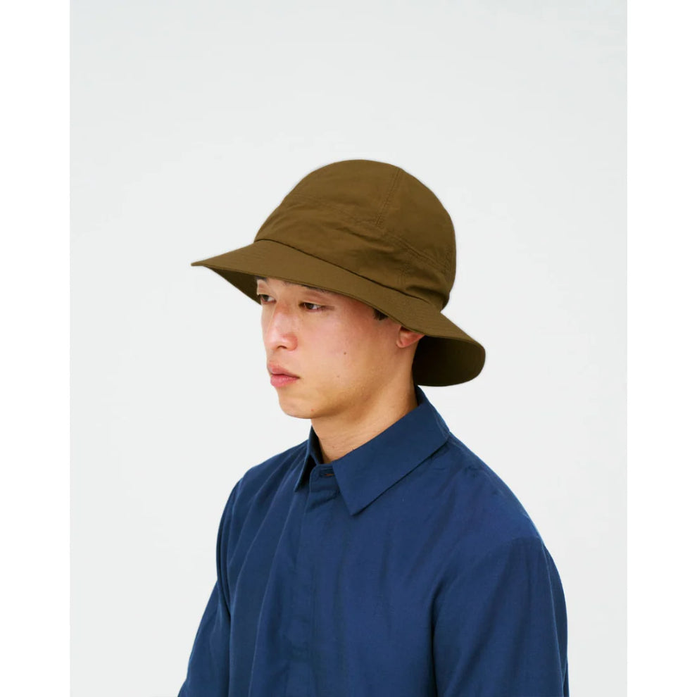 Pass Banner Hat パッカブルハット 撥水ハット リサイクルナイロン帽子 halo commodity ハット アウトドアハット サコッシュ付きハット 軽量ハット