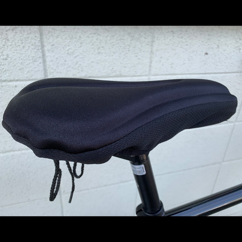 【在庫セール!】DONKY GEL SADDLE COVER ロードバイク サドル クロスバイク カスタム 痛み対策グッズ ロングライド アイテム 自転車アクセサリー クッションサドルカバー ツーリング快適化