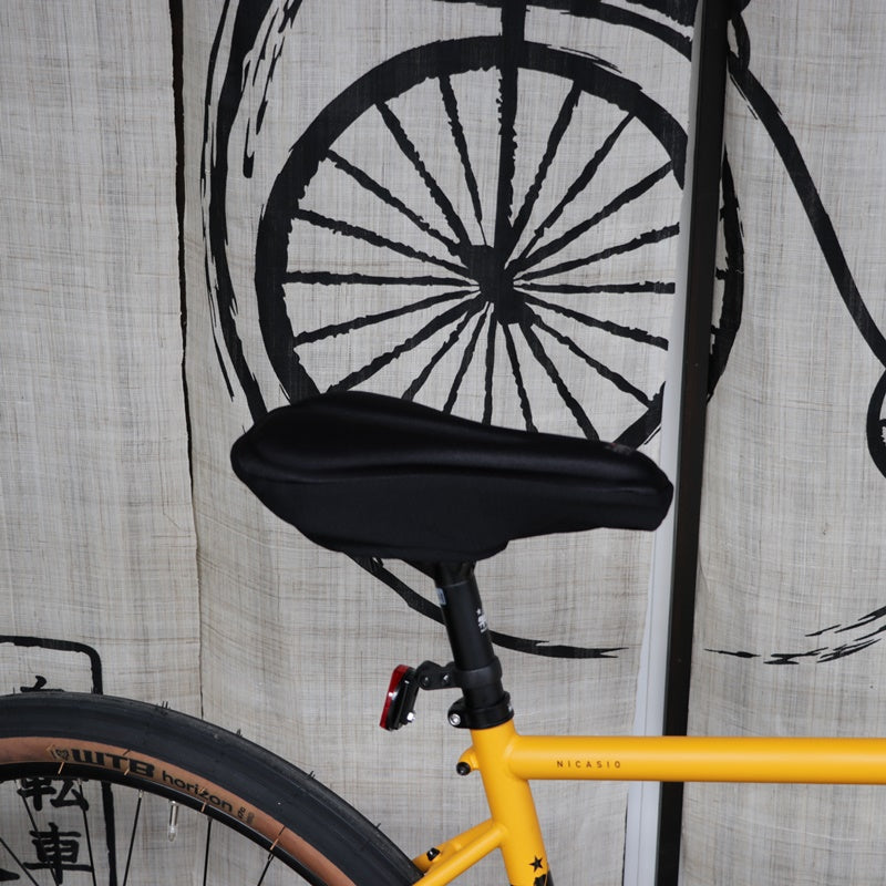 【在庫セール!】DONKY GEL SADDLE COVER ロードバイク サドル クロスバイク カスタム 痛み対策グッズ ロングライド アイテム 自転車アクセサリー クッションサドルカバー ツーリング快適化