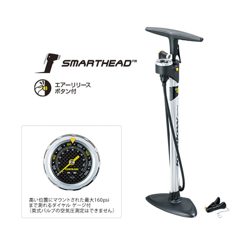 JoeBlow Sprint(ジョーブロー スプリント) トピーク 空気入れ フロアポンプ