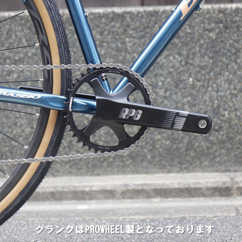 【型落ちセール!】【2023年モデル】TERRA バッソグラベル クロモリグラベルロード グラベルキング SHIMANO GRX ロードバイク寄りグラベル グラベルライド バイクパッキング