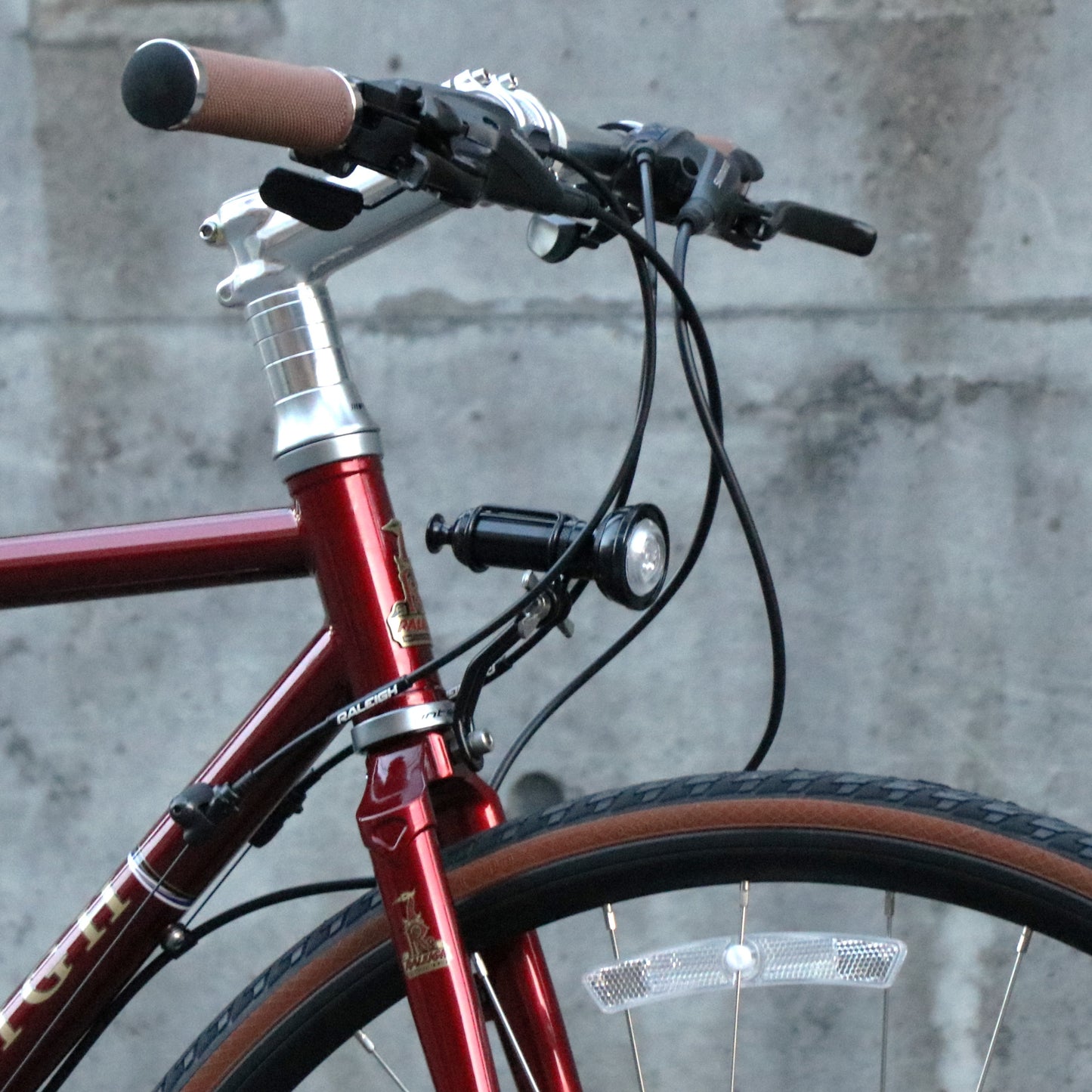 ビンテージライト(V2 FRONT) キーレイ フロントライト レトロ クラシック 自転車