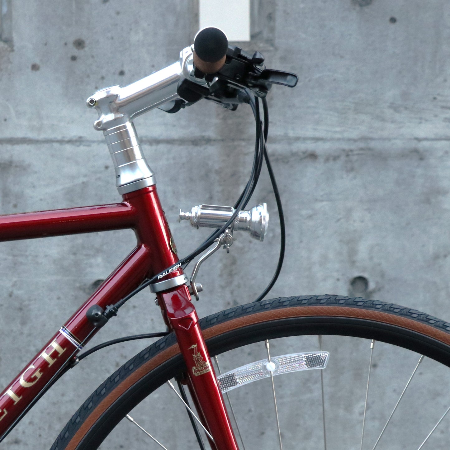 ビンテージライト(V2 FRONT) キーレイ フロントライト レトロ クラシック 自転車