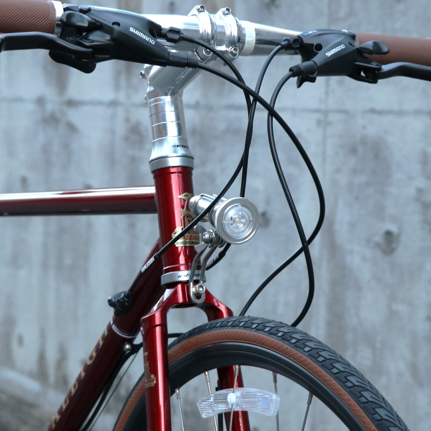 ビンテージライト(V2 FRONT) キーレイ フロントライト レトロ クラシック 自転車