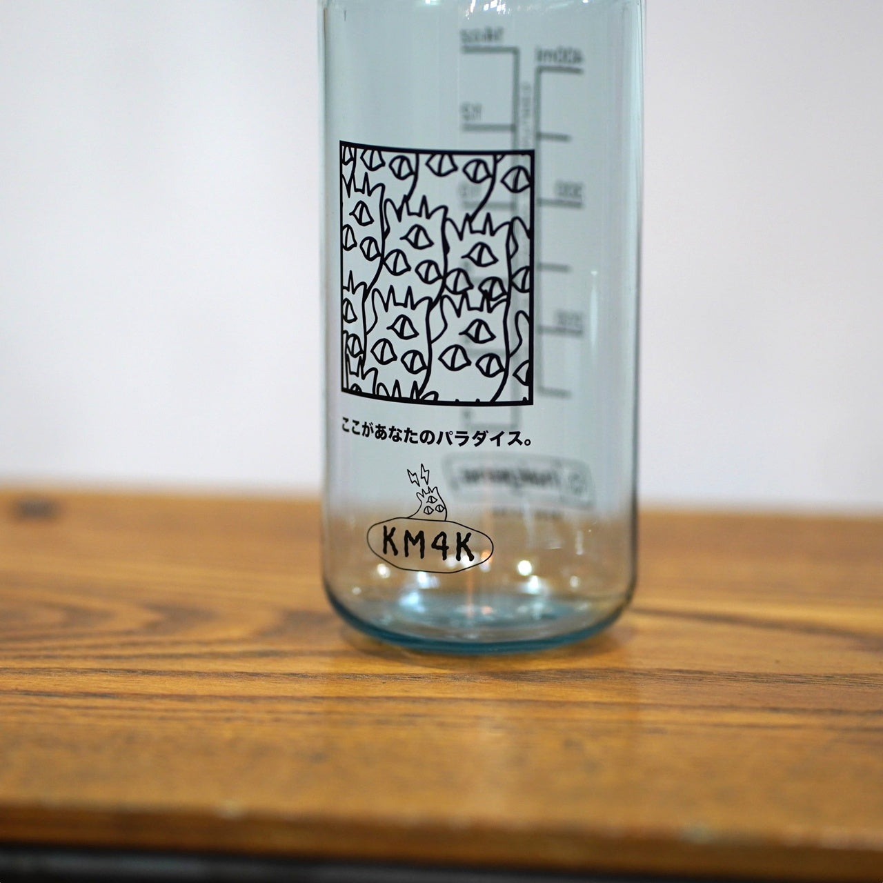 nalgene bottle 500ml ナルゲンボトル別注 km4kボトル 軽量ウォーターボトル BPAフリーボトル 保存容器として使える水筒 カフェライドギア サイクリングボトル