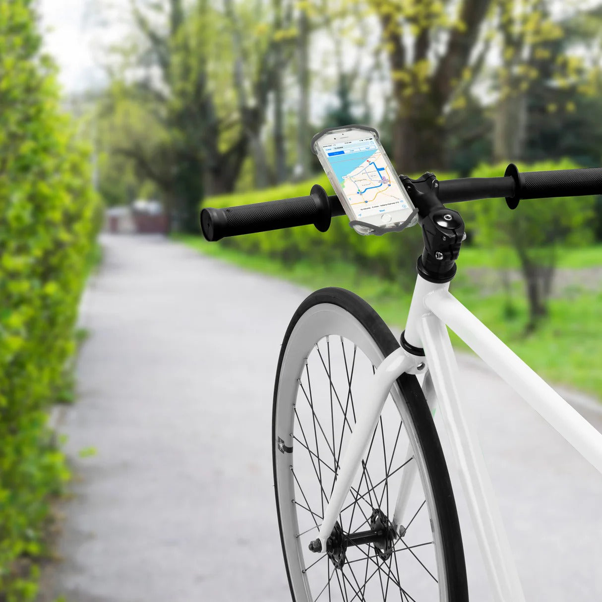 ラプター スマートフォンバーマウント(NI04360) Nite Ize スマホホルダー スマートフォンバーマウント 自転車 スマホマウント シリコンバンドホルダー ベビーカー スマホ固定 縦横切替 スマホスタンド サイクルアクセサリー スマホホルダー