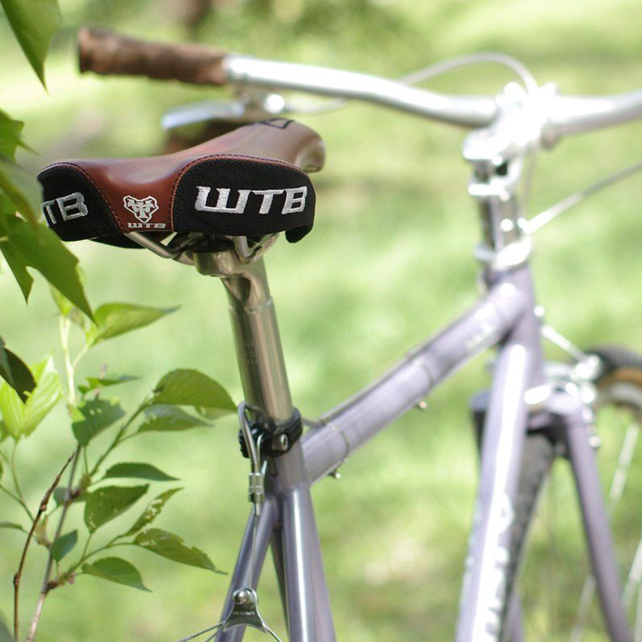 pure-V race saddle(BL special-brown) グラベルバイクサドル ツーリング用サドル クロモリバイク対応サドル クラシックスタイルサドル MTBコンフォートサドル ケブラー補強サドル ロングライド向けサドル