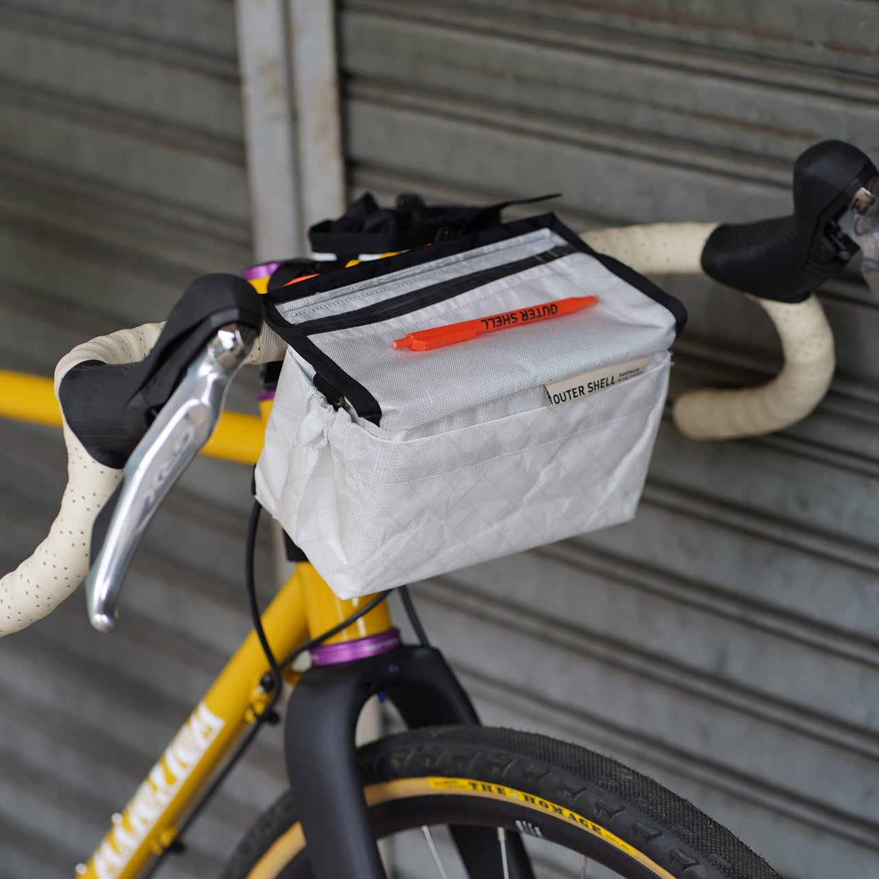 Drawcord Handlebar Bag Rando UL アウターシェルアドベンチャーズ ランド ウルトラライト ドローコードハンドルバーバッグ サークルズ