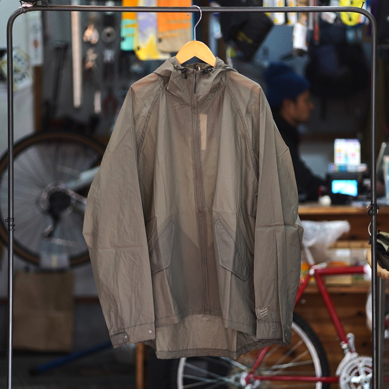 Drizzler Hoodie ロウロウマウンテンワークス RLMW ドリズラーフーディー スウェットシャツ ウィンドブレーカー