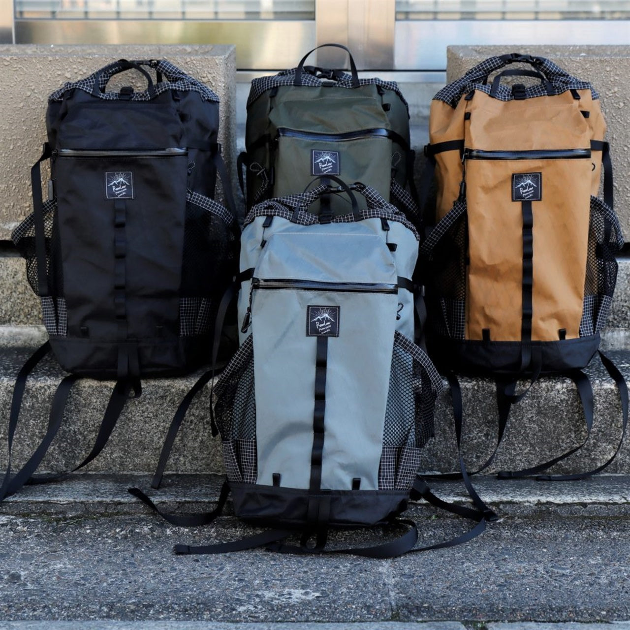 BAMBI(X-PAC) バンビ リュック ロウロウマウンテンワークス バンビ RawLow Mountain Works バックパック Bambi X-PAC X-PAC バックパック ロールトップザック 軽量リュック 登山