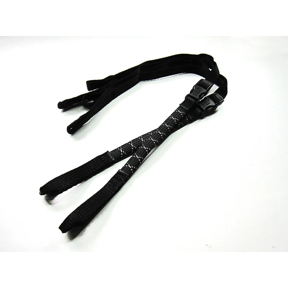 Commuter Stretch Strap(type CM for bicycle) 自転車ツーリングギア バイクパッキングアクセサリー キャリア固定ベルト コミューターサイクル 反射ストラップ アウトドアライド ストレッチコード