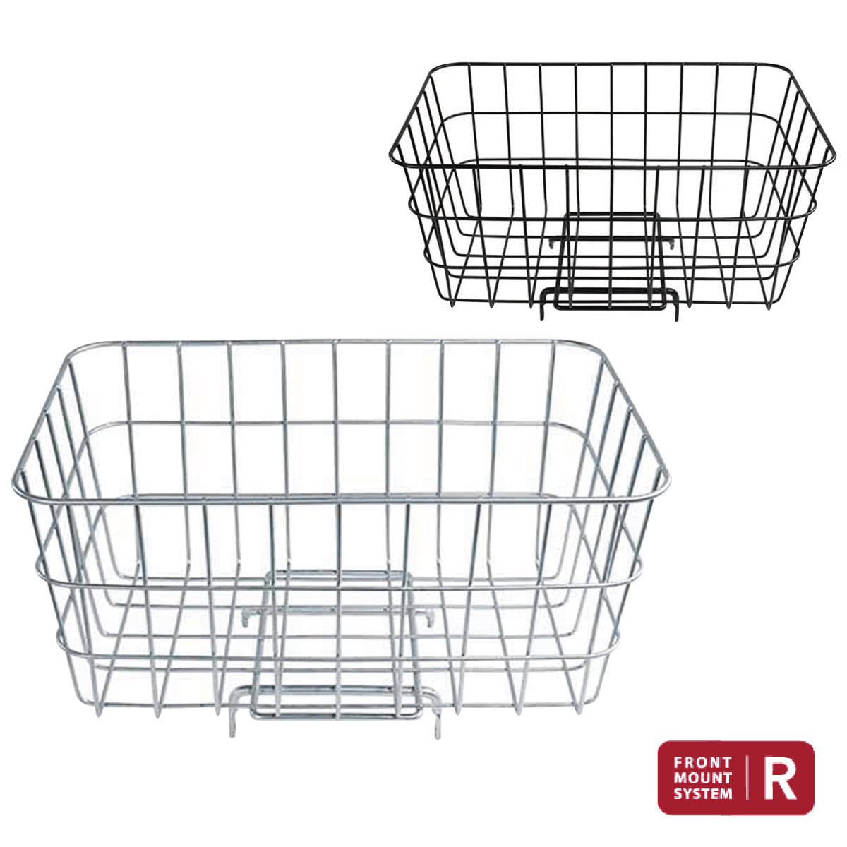 advans+f wire basket BRMD-B303 昭和インダストリーズ 前カゴ フロントバスケット