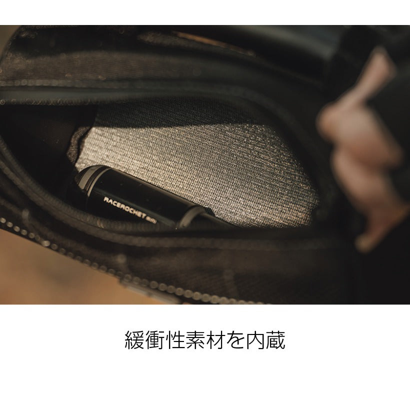 Tubular BarBag slim 1.5L / チューブラー バーバッグ スリム チューブラーバッグ ロードバイク フロントバッグ グラベルバイク用バーバッグ バイクパッキング バッグ ハンドルバーバッグ スリムタイプ 防水自転車バッグ TOPEAK フロントポーチ