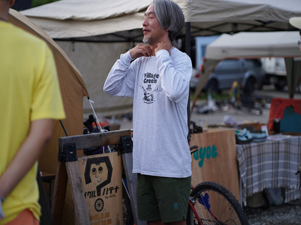VILLAGE GREEN_ORIGINAL LONGSLEEVE-T(ドライコットン)