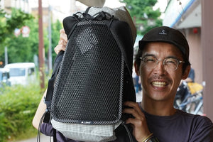 ULザックの背中蒸れ問題を解決。LUNA PROJECT Back Air Mesh Padがかなり快適