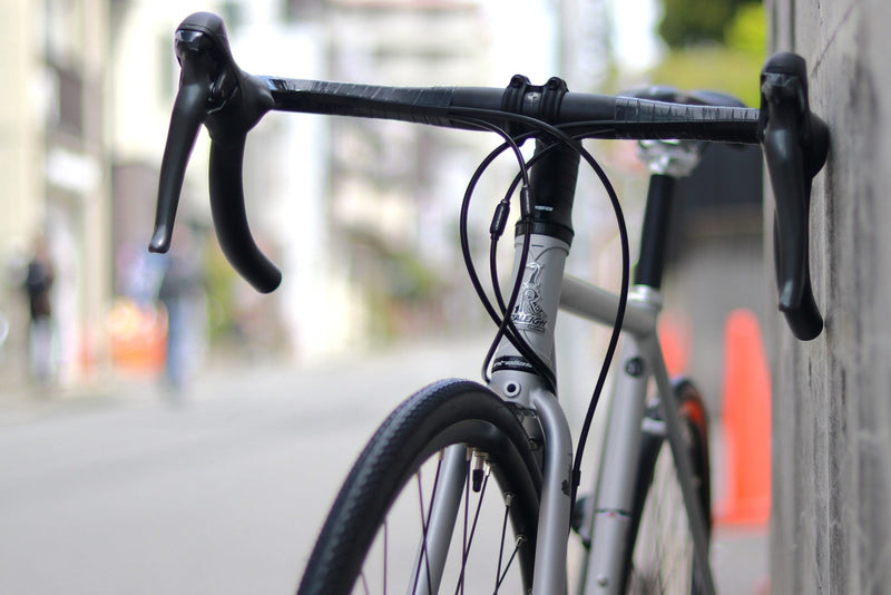 ラレー クロモリロードバイク ホリゾンタルフレーム カールトンB