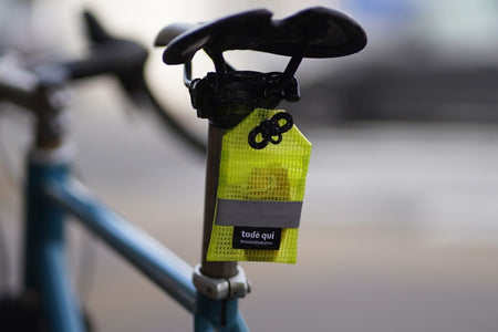 安全を願う気持ちを、今の形で自転車に｜tade quiが作るモダンなお守り