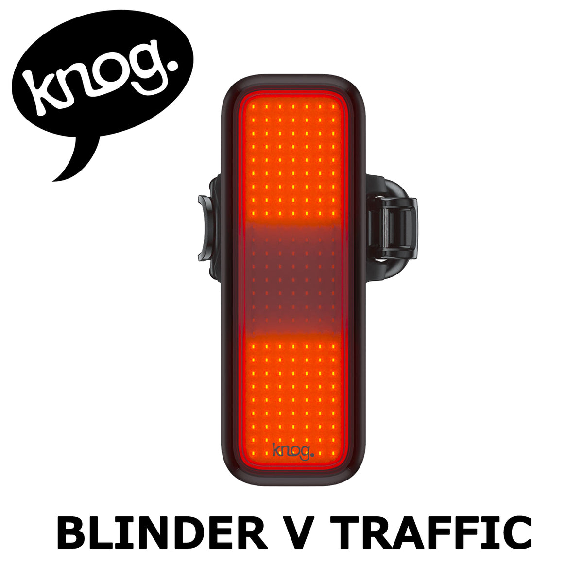 Knog BLINDER V TRAFFIC USB充電式100ルーメン防水リアライト