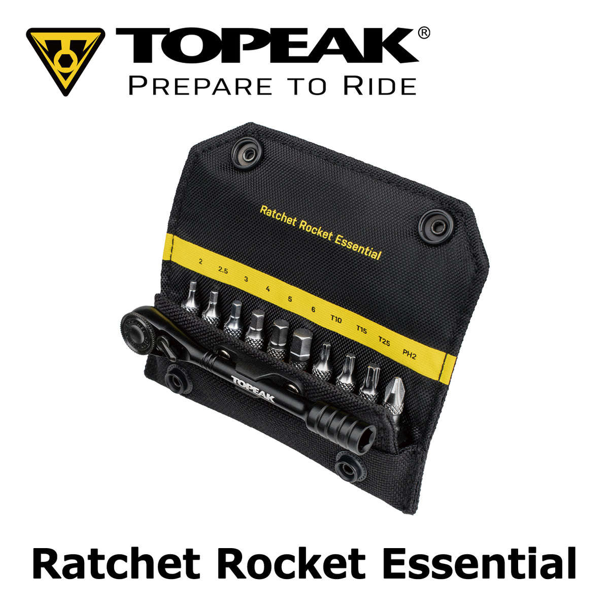 TOPEAK Ratchet Rocket Essential 携帯ラチェットツールセット